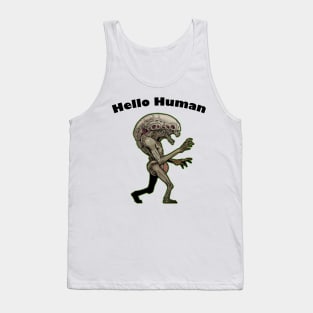 Hello Human03 Tank Top